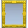 Regal Lion Medallion Frame - STL 3D model for CNC routers