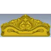 Классический картуш для изголовья кровати - 3D модель STL для ЧПУ