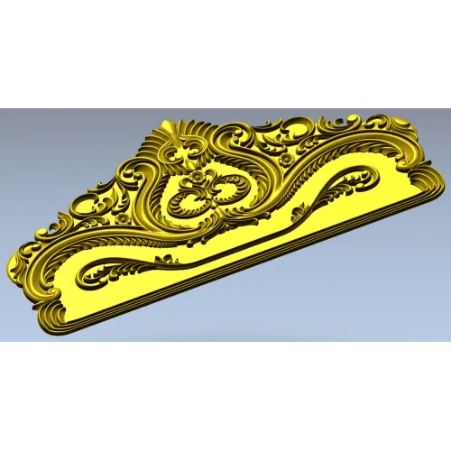 Классический картуш для изголовья кровати - 3D модель STL для ЧПУ