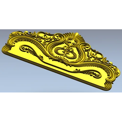 Классический картуш для изголовья кровати - 3D модель STL для ЧПУ
