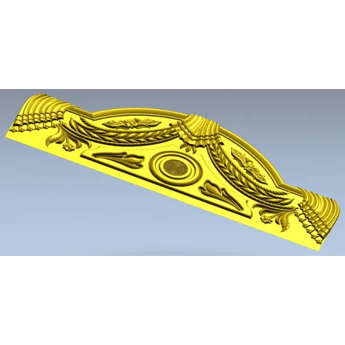Картуш-накладка для изголовья - 3D модель STL для ЧПУ