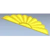 Солнечный веер - 3D модель STL для ЧПУ