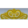 Baroque headboard crest STL 3D model for CNC carving