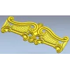 Ornate Rococo Headboard Crest - STL 3D model for CNC