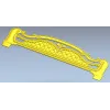 Ornate Arched Headboard STL for CNC - 3D Model for Wood Carving