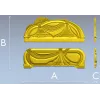 Изголовье "Амалия" - 3D модель STL для ЧПУ