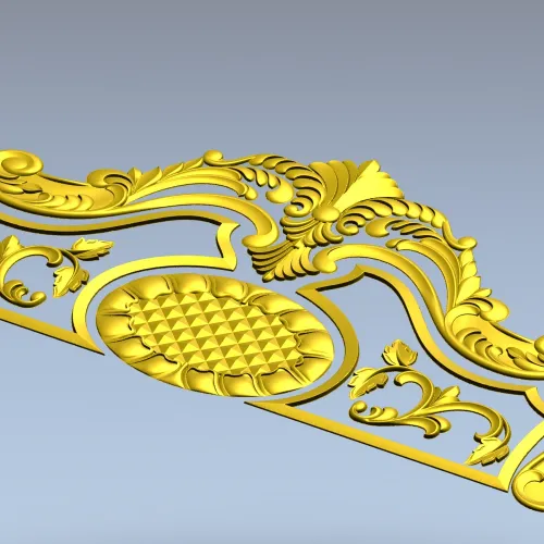 Картуш Людовик - 3D модель STL для ЧПУ