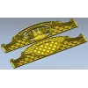 Headboard Frieze STL - Avian Cartouche & Tufted Medallion