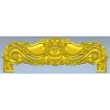 Ornate Rococo Headboard STL 3D Model for CNC