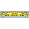 Ornate Rococo Headboard STL 3D Model for CNC
