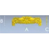 Ornate Rococo Headboard STL 3D Model for CNC