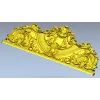 Резной картуш в стиле рококо - STL для ЧПУ
