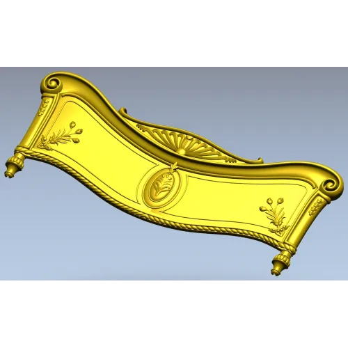 Классическое изголовье кровати - 3D модель STL для ЧПУ