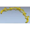Rococo headboard crest STL for CNC