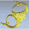 Рокайльное изголовье - 3D модель в формате STL для ЧПУ