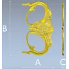 Рокайльное изголовье - 3D модель в формате STL для ЧПУ