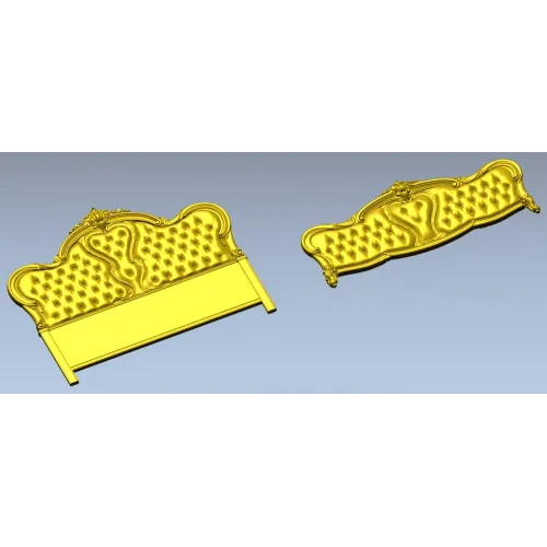 Барочное изголовье - 3D модель STL для ЧПУ