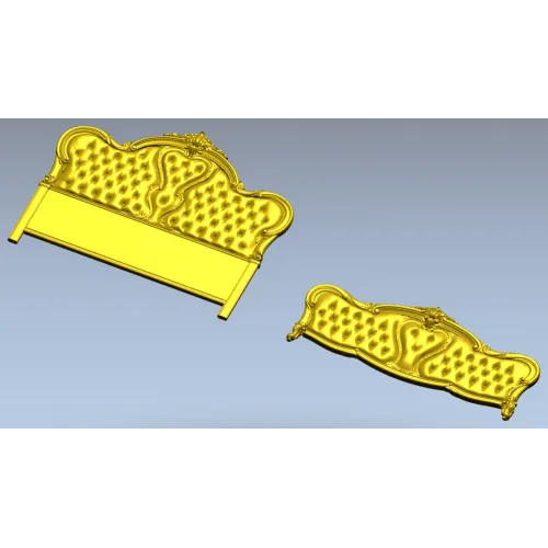 Барочное изголовье - 3D модель STL для ЧПУ