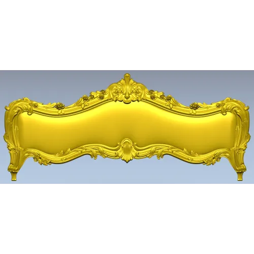 Aurelia Rococo Headboard STL