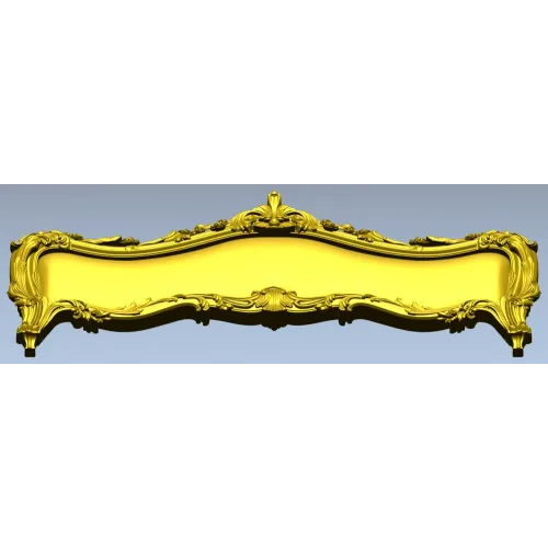 Aurelia Rococo Headboard STL