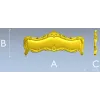 Aurelia Rococo Headboard STL