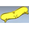 Рельефная 3D модель для изголовья в классическом стиле - STL