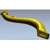 Кабриольная мебельная ножка - 3D модель STL для ЧПУ