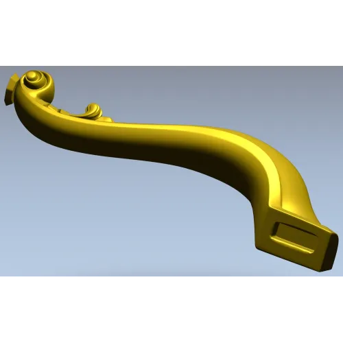 Кабриольная мебельная ножка - 3D модель STL для ЧПУ