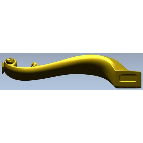 Кабриольная мебельная ножка - 3D модель STL для ЧПУ