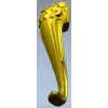 Rococo Rose Cabriole Leg STL for CNC