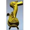 Acanthus Scroll Furniture Leg - STL 3D model for CNC