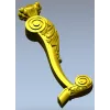 Мебельная ножка в классическом стиле - stl модель для ЧПУ
