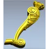 Мебельная ножка в классическом стиле - stl модель для ЧПУ