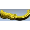 Декоративный подлокотник с винтовым завитком - 3D модель STL для ЧПУ