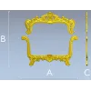 Спинка кресла в стиле рококо - 3D модель STL для ЧПУ