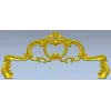 Декоративное изголовье в стиле рококо - STL модель для ЧПУ