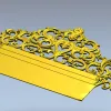 Regal Filigree Headboard Crest - STL 3D model for CNC