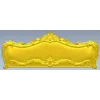Резная спинка кровати в стиле рококо - STL 3D модель для ЧПУ