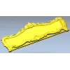 Резная спинка кровати в стиле рококо - STL 3D модель для ЧПУ