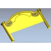 Baroque Arched Headboard STL model for CNC routing