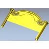 Baroque Arched Headboard STL model for CNC routing