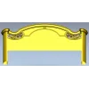 Baroque Arched Headboard STL model for CNC routing