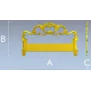 Rococo Headboard STL for CNC Milling