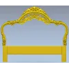 Baroque Headboard Crest - STL 3D Model for CNC Milling