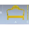 Baroque Headboard Crest - STL 3D Model for CNC Milling