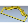Aurora Rococo Crest - STL 3D model for CNC headboard ornament