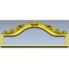 Aurora Rococo Crest - STL 3D model for CNC headboard ornament