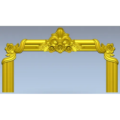Резной картуш верхний - 3D модель STL для ЧПУ