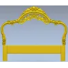 Versailles Floral Headboard STL 3D Model for CNC