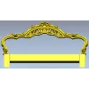 Versailles Floral Headboard STL 3D Model for CNC